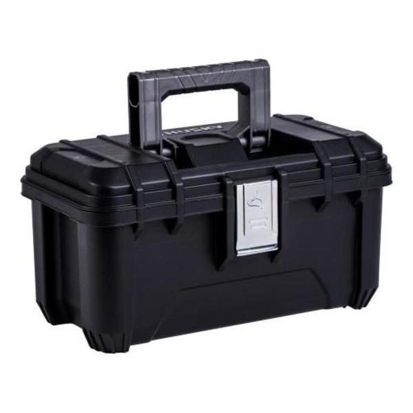 Commercial Tool Box, Black, 16 in W 36586